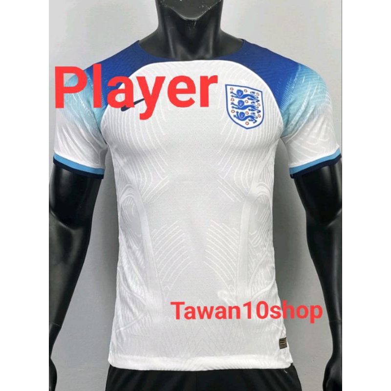 เสื้อฟุตบอลทีมชาติอังกฤษ สีขาว บอลโลก2023 เกรดเพลเยอร์ (player)