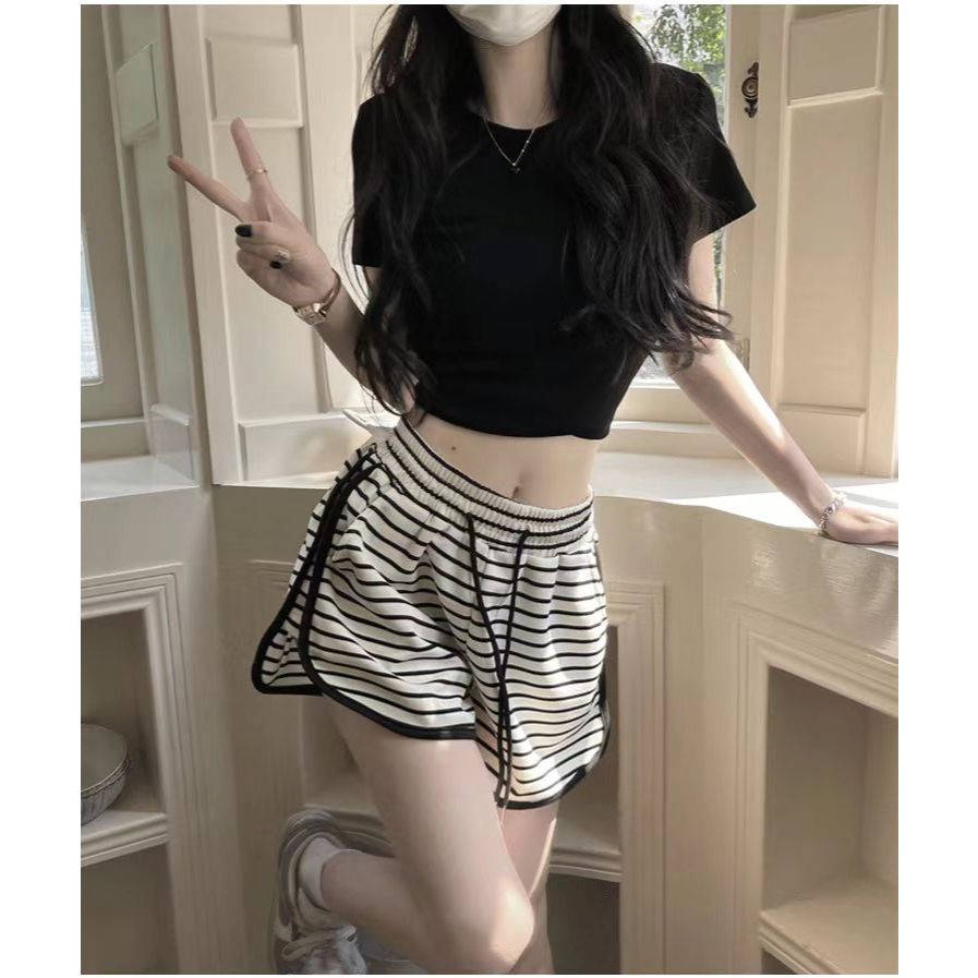 เสื้อครอปสาวอวบผู้หญิงที่กําลังฮิต oversize รูปที่ 2