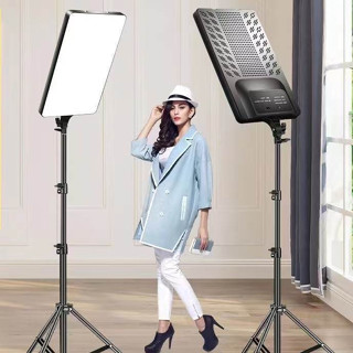 ไฟถ่ายภาพ ไฟสตูดิโอ ไฟไลฟ์สดLED RL-24 ปรับอุณหภูมิแสงและสีได…