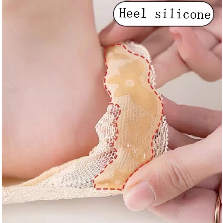 （8 color)ฤดูใบไม้ผลิ และฤดูร้อนถุงเท้าลูกไม้บางกับรองเท้ากันลื่น - รูปที่ 4