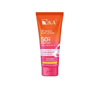 [ขนาดใหม่] KA UV Shield Soft Lotion SPF 50+ PA++++ (Super Bright) 140 ml.