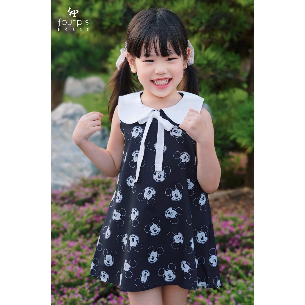 MICKEY :   101051  เดรสเด็กผู้หญิงลิขสิทธิ์แท้
