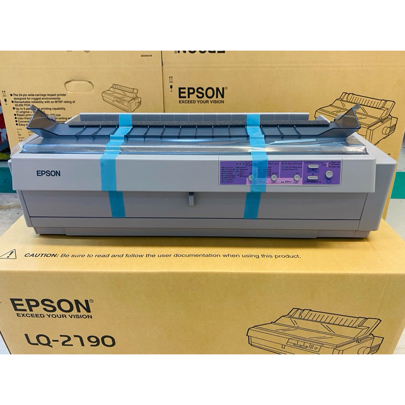 💥จัดส่งฟรี💥เครื่องพิมพ์ใหม่ Printer Epson LQ-2190 รับประกัน หัวพิมพ์ 2 ปี ตัวเครื่อง 2 ปี (ราคารวมภา