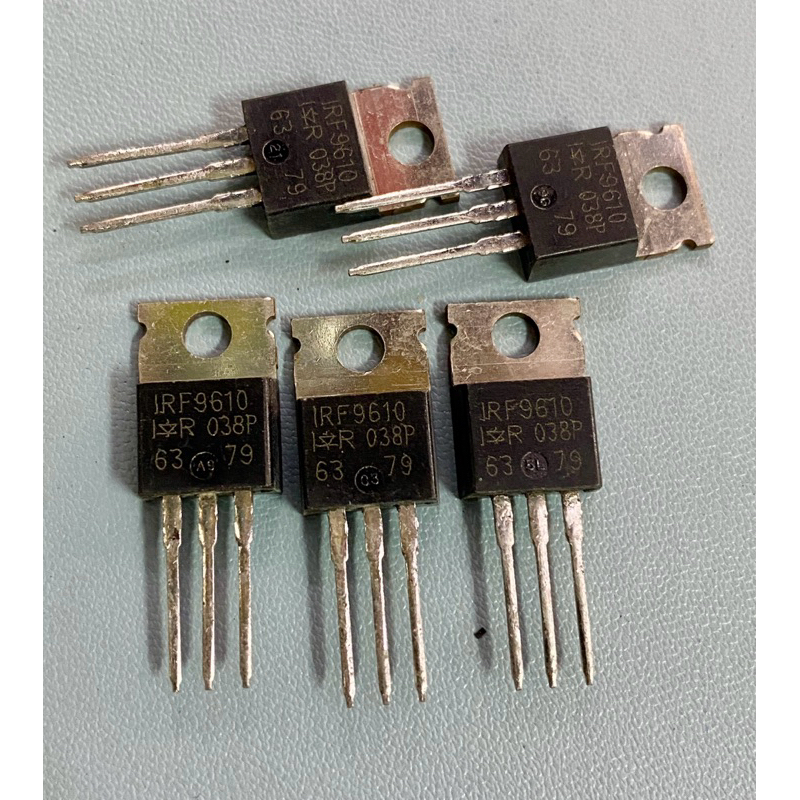 IRF9610 แท้ MOSFET 1.8A200V -PNP(ราคาต่อชิ้น) พร้อมส่งในไทย