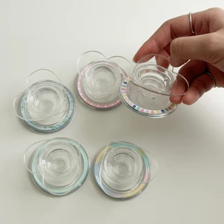 amuse stuff-magnetic griptok print flower ฐานแม่เหล็กสกรีนลาย