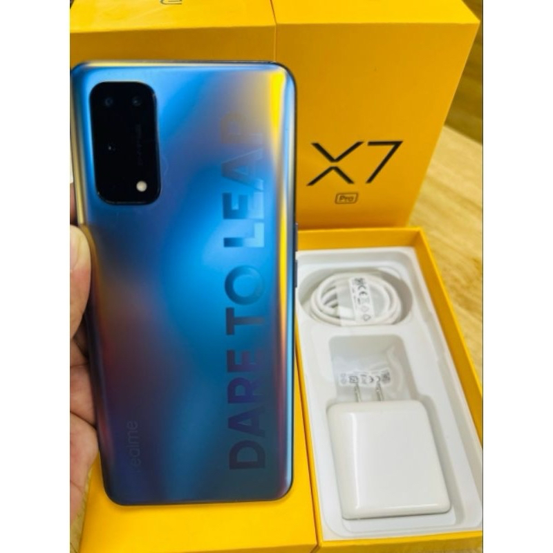 Realme X7 Pro 5G สเปค Ram 8/Rom128 GB เครื่องศูนย์เครียร์สต๊อคประกัน3เดือน