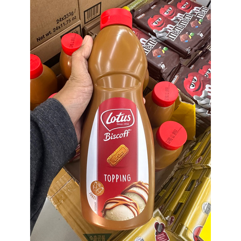 Lotus biscoff topping 1กิโล พร้อมส่ง
