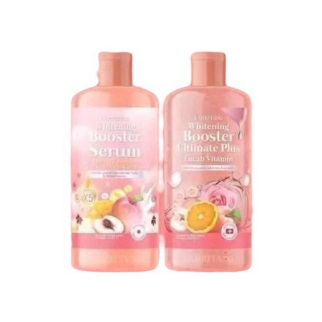 (ราคา2ขวด)โลชั่นปรางทิพย์ Larrita โลชั่นผิวขาว เซรั่มผิวขาวกระจ่างใส จำนวน2ขวด มี2สูตรเก่าและใหม่