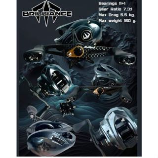 รอกหยดน้ำ BRILLIANCE GH100 รอบ 7.3:1  ใหม่ล่าสุด แถมสปูน