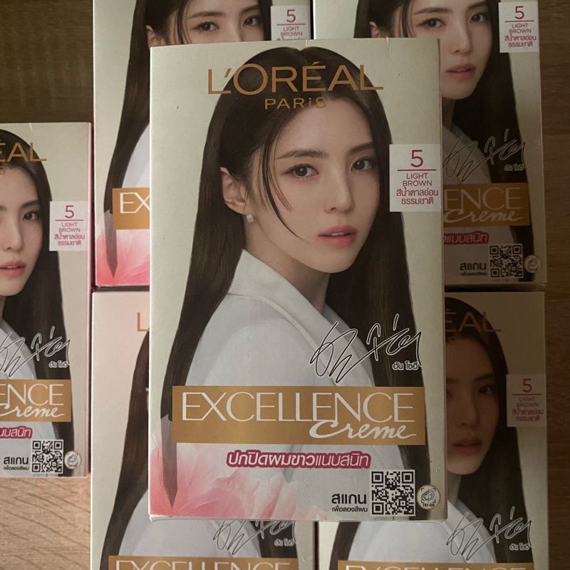 L'oreal Excellence Cream ปิดผมขาว/สีแฟชั่น ลอรีอัล ปารีส เอกซ์เซลเลนซ์ ครีมเปลี่ยนสีผม ยาย้อมผม loreal