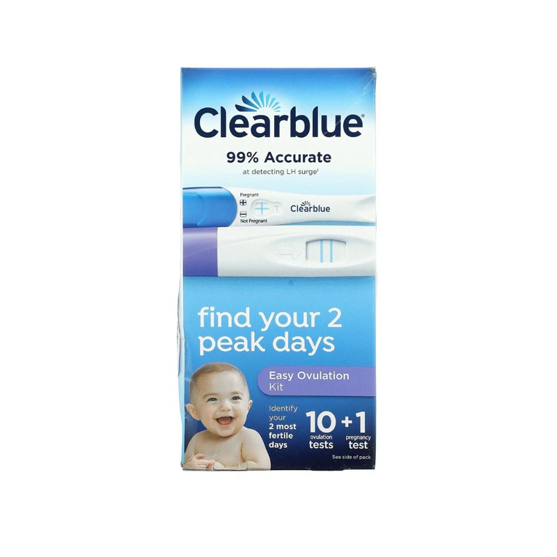 ชุดตรวจไข่ตกและตรวจการตั้งครรภ์ Clear Blue ของแท้พร้อมส่งจากอเมริกา🇺🇸💯%
