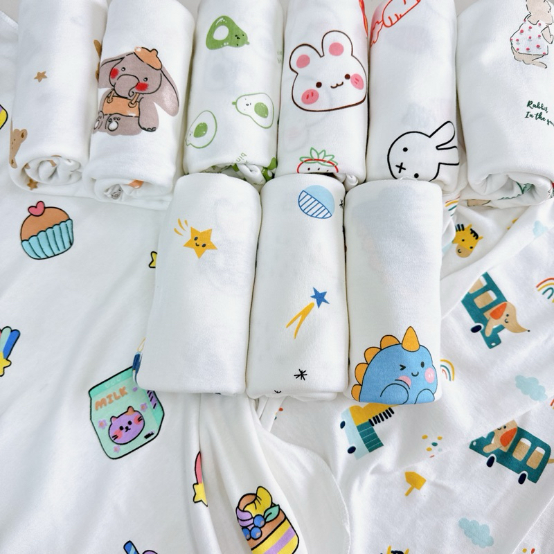 **พร้อมส่ง**ผ้าคอตตอนห่อตัวเด็ก