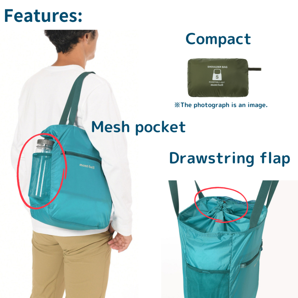 Montbell Pocketable light tote S【direct from Japan】