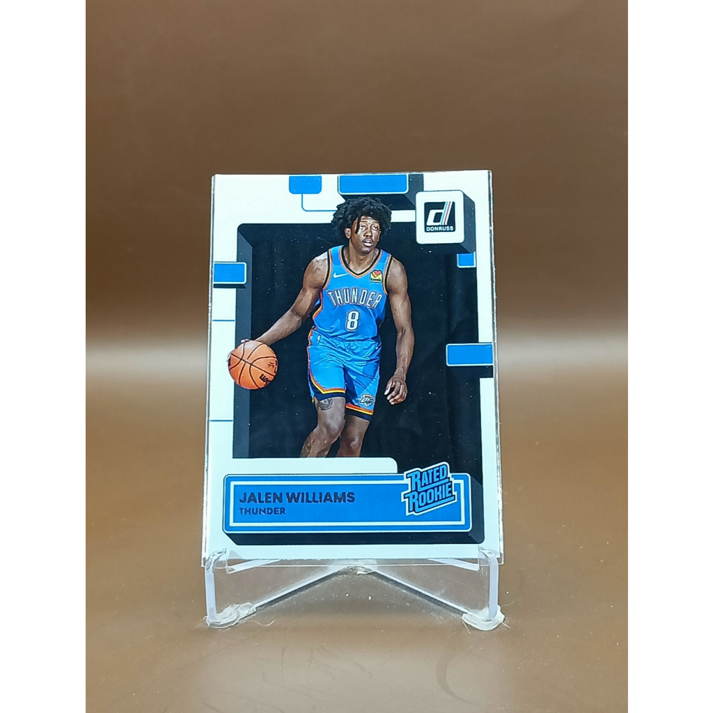 2022-23 Panini Donruss Rated Rookie Jalen Williams N.212