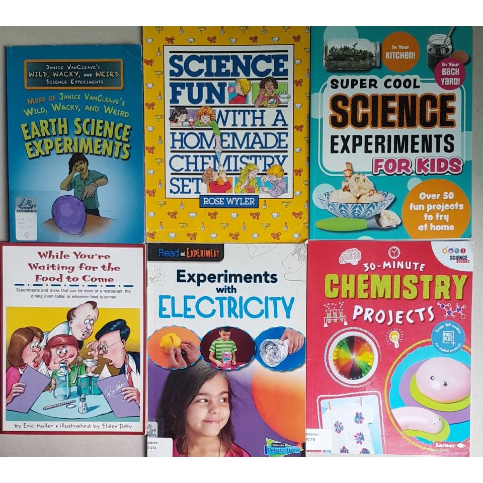 ks22-3 Science Experiments หนังสือมือสอง ปกอ่อน