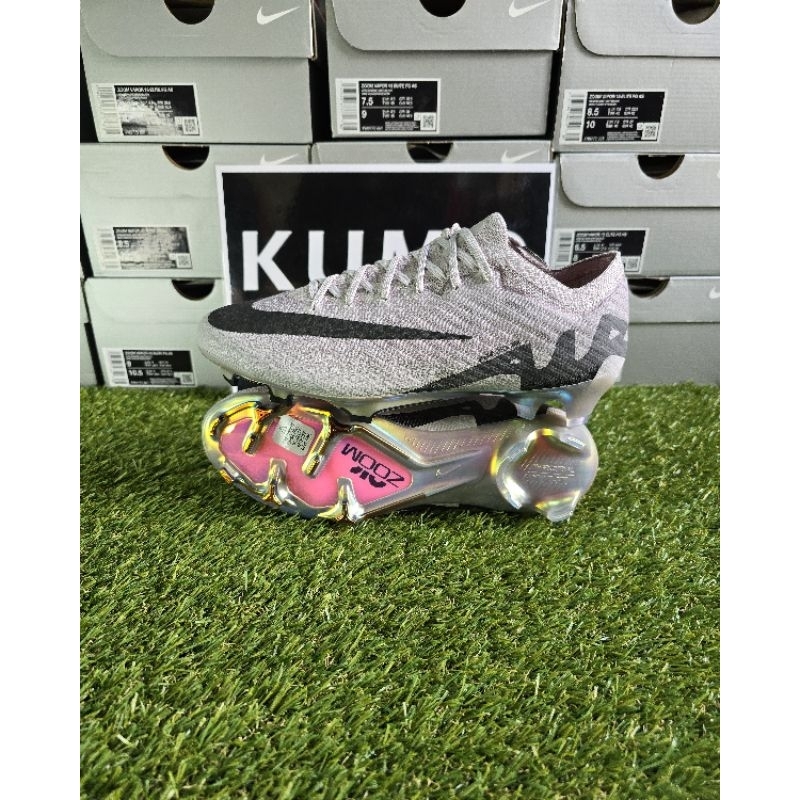 Nike Zoom Vapor 15 Elite FG AS (FN5775-001) รองเท้าฟุตบอลของแท้ 100%