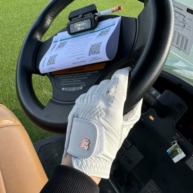 ถุงมือกอล์ฟหนังแกะแท้ 100% จากเกาหลี 🇰🇷 Brence - รูปที่ 5