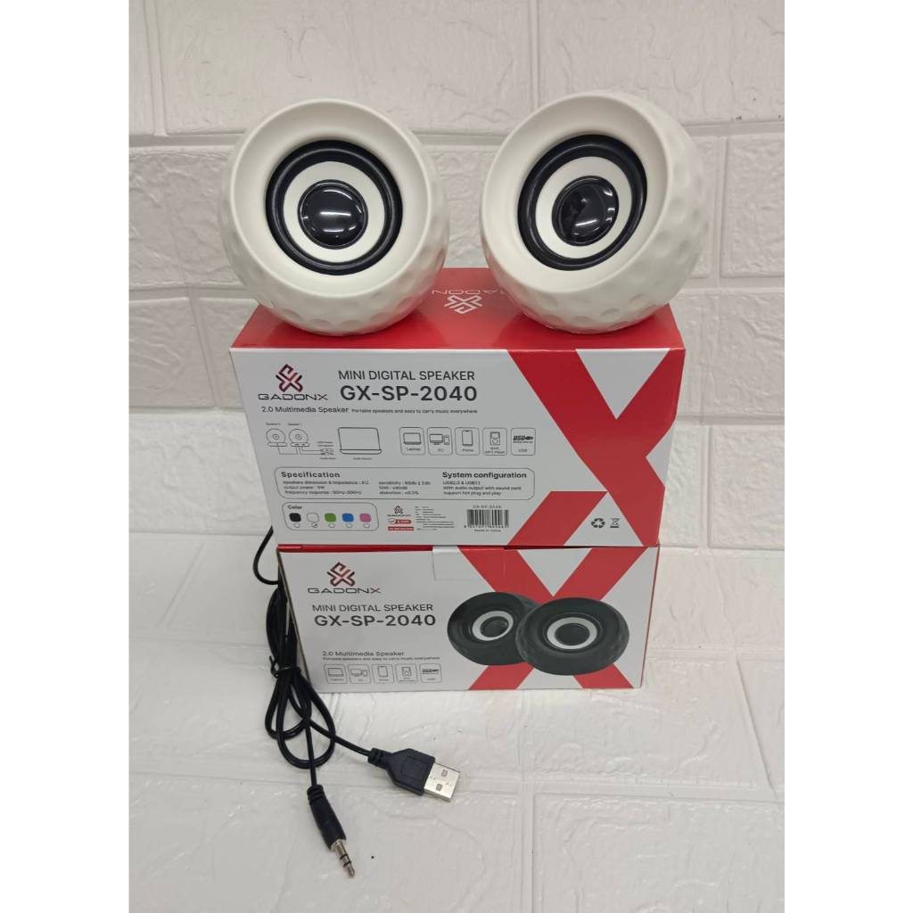 🛵🛵มีส่งด่วน🛵🛵ลำโพงคอม USB   GADONX  GX- SP-2040 - รูปที่ 3