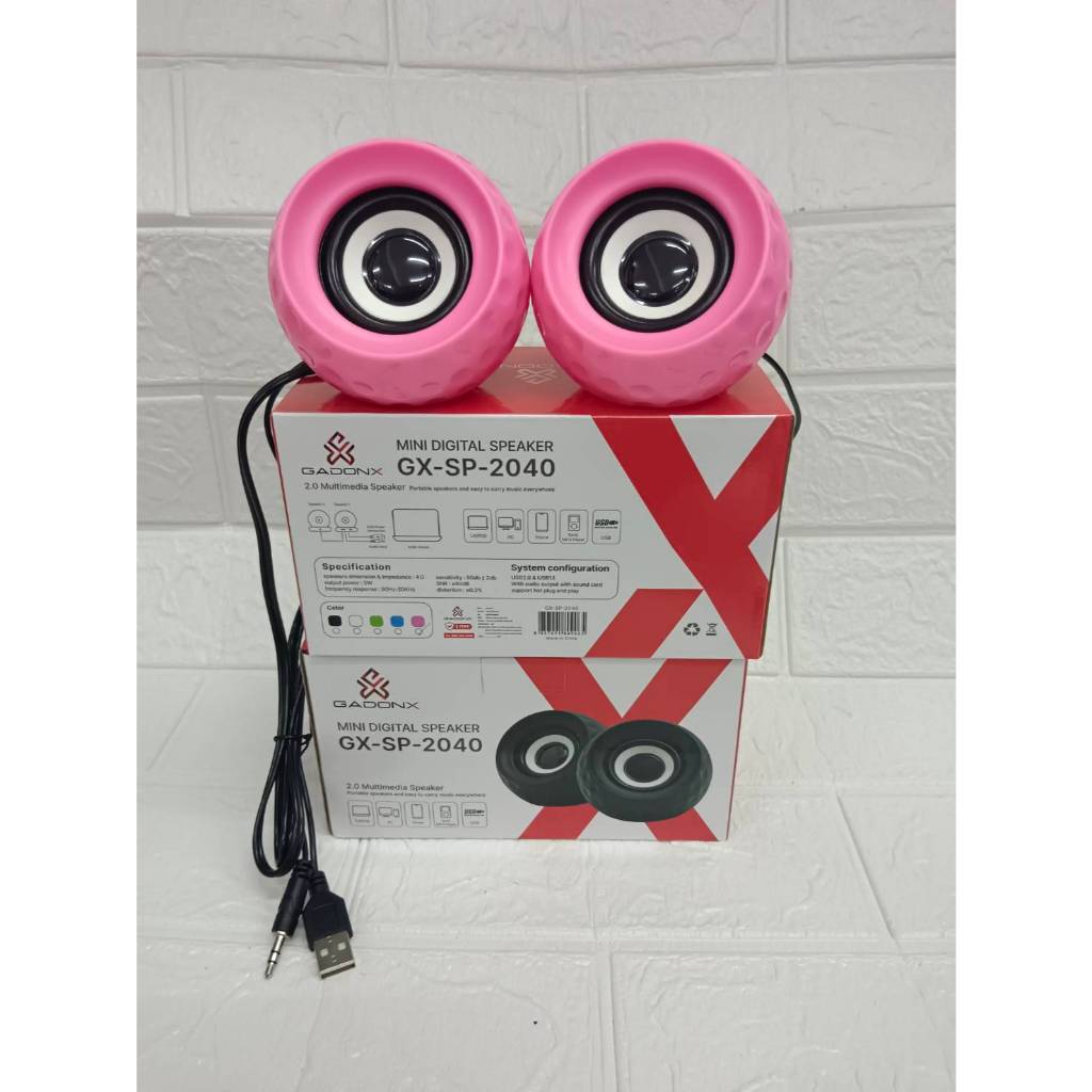 🛵🛵มีส่งด่วน🛵🛵ลำโพงคอม USB   GADONX  GX- SP-2040 - รูปที่ 4