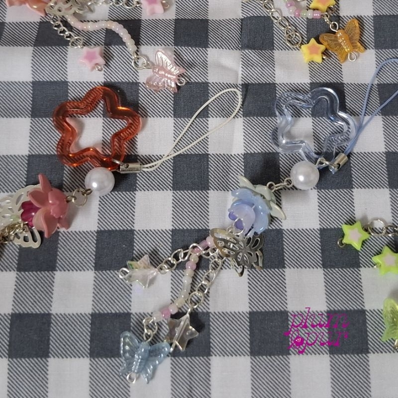 plum&pur — Fairy tail collection 🧚🏻‍♀️🪽 Phone charm and Keychain