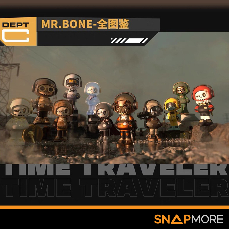 Mr.Bone Mini 2.0 Time Travel กล่องสุ่ม ลุ้น SECRET