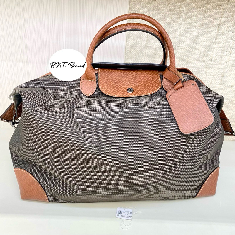 💥ใช้โค้ดลดสูงสุด 2,000.-💥 (แท้100% จาก KingPower) LONGCHAMP BOXFORD TRAVEL BAG L (กรุณาสอบถามก่อนสั่