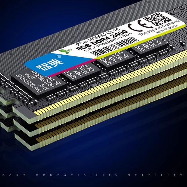 แรม 8GB Bus 2400MHz DDR4 ของใหม่ รองรับทั้งบอร์ด Intel และ AMD ราคากันเองจากโรงงาน ไม่แพง ย้อมยาวพร้อมส่งออกทุกวัน ในไทย