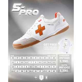 แท้100% รองเท้า ฟุตซอล IMANE 5-PRO Classic series (ไม่มีเสื้อแถมนะคะ)