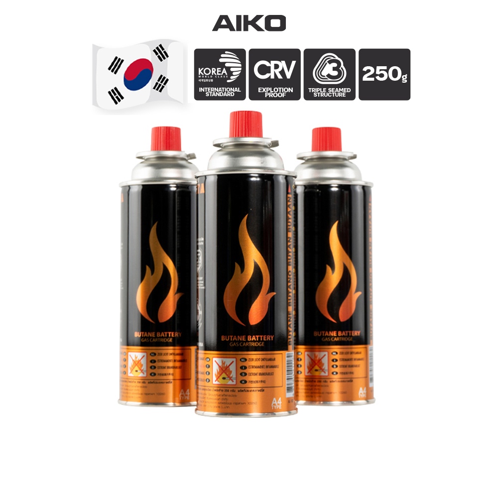 ซื้อ ALTA #AL-103 นำเข้าจากเกาหลี100% แพ็คสามกระป๋อง แก๊ส แก๊สกระป๋อง gas