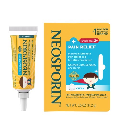 Neosporin Pain Relief Cream สำหรับเด็ก ขนาด 14.2 g.