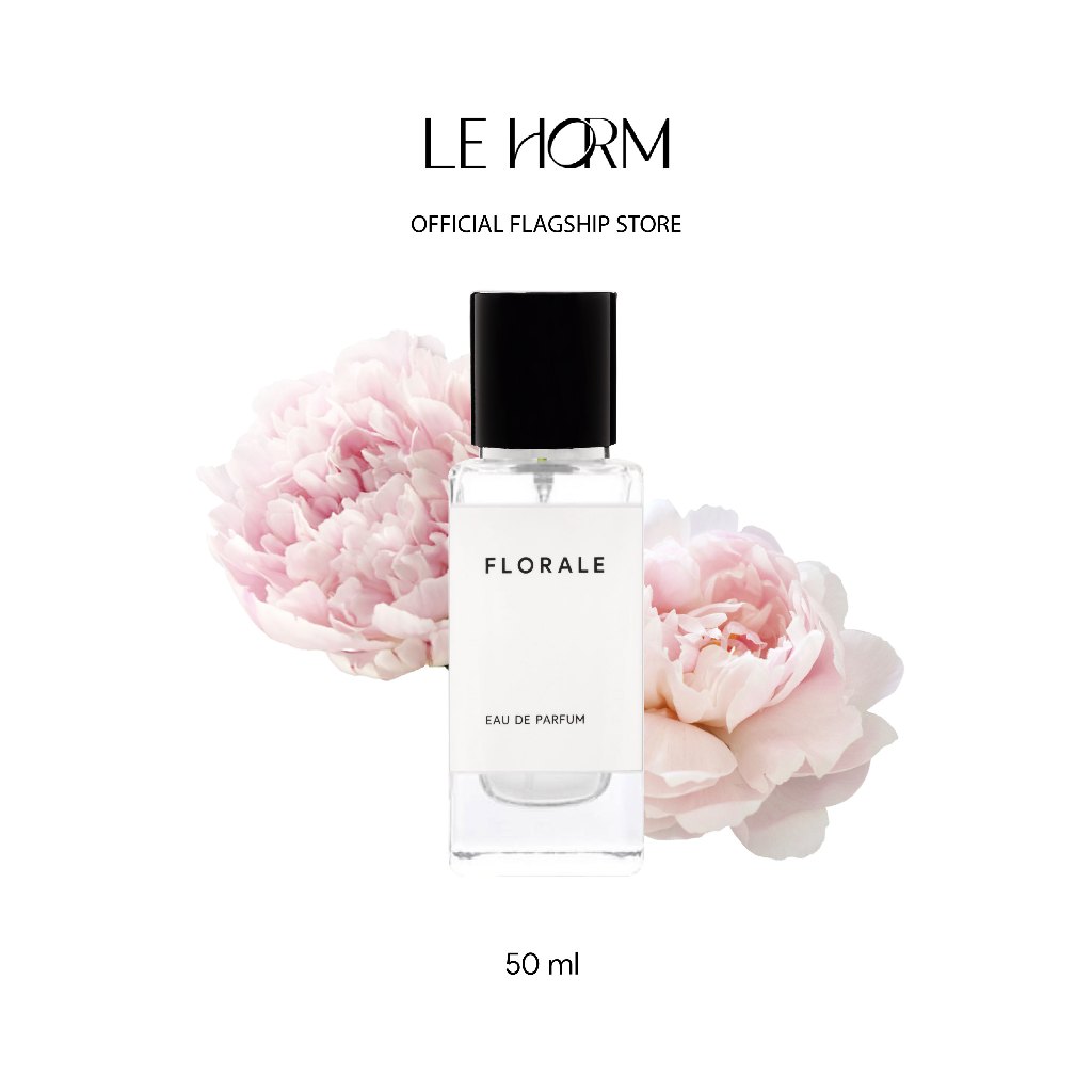 LE HORM Florale - น้ำหอม กลิ่นดอกไม้เบาๆ ไม่หอมฉุน ใช้ง่าย สบายๆ 50ml