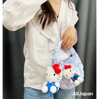 🌸Sanrio พวงกุญแจซานริโอ้ รุ่นฮิต ห่วงหัวใจ Mini Mascot Holder รุ่นตัวใหญ่ รุ่นLimited Ed Keychain น่ารัก ของแท้ Japan
