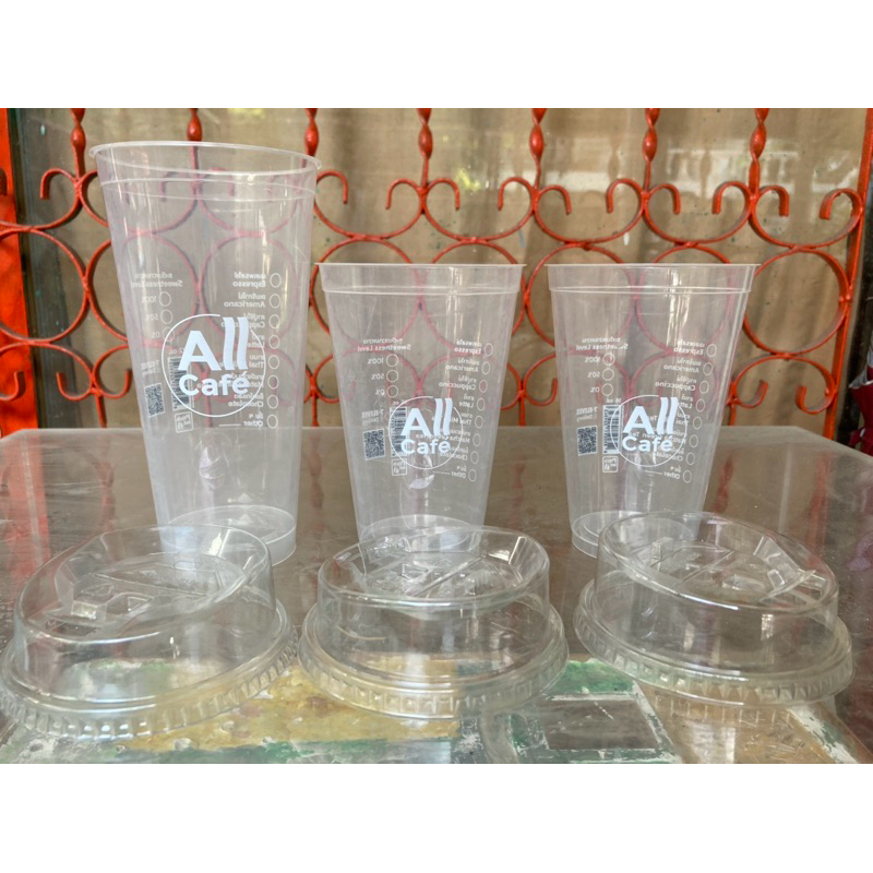 แก้วพลาสติก All Cafe