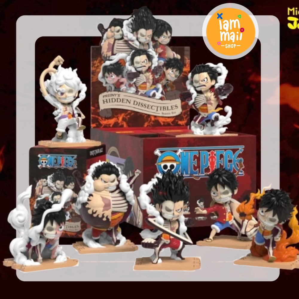 [ยกกล่อง] Mighty Jaxx One Piece Series 6 ลูฟี่ วันพีช พร้อมส่ง