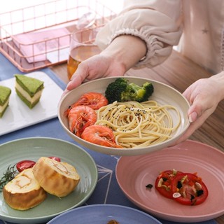 จาน จานก้นลึก ถ้วย ขนาด20-25cm จานข้าวฟางข้าวสาลี เป็นได้ทั้…