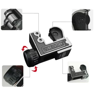 เครื่องตัดท่อขนาดเล็ก1/8 ''-1-1/8'', เครื่องตัดท่อขนาดเล็ก3-28mm ตัดเฉือนทองเหลืองทองแดงอลูมิเนียมท่อประปาเครื่องมือตัดท