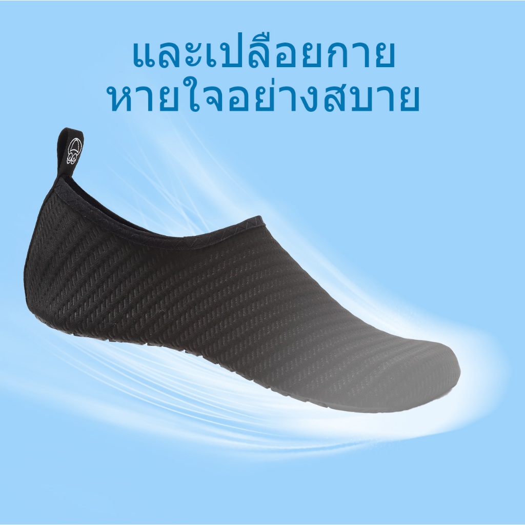 ☆ 36-45 ☆รองเท้าชายหาด /กีฬาในร่ม /ไม่ใช่แท็กซี่ /ดำน้ำ /โยคะ /ผู้ชายและผู้หญิงสามารถสวมใส่ /กรุงเทพฯได้อย่างรวดเร็ว ราคา ถูกที่สุด ดีลบีเคเค แกลเลอรีภาพที่ 3