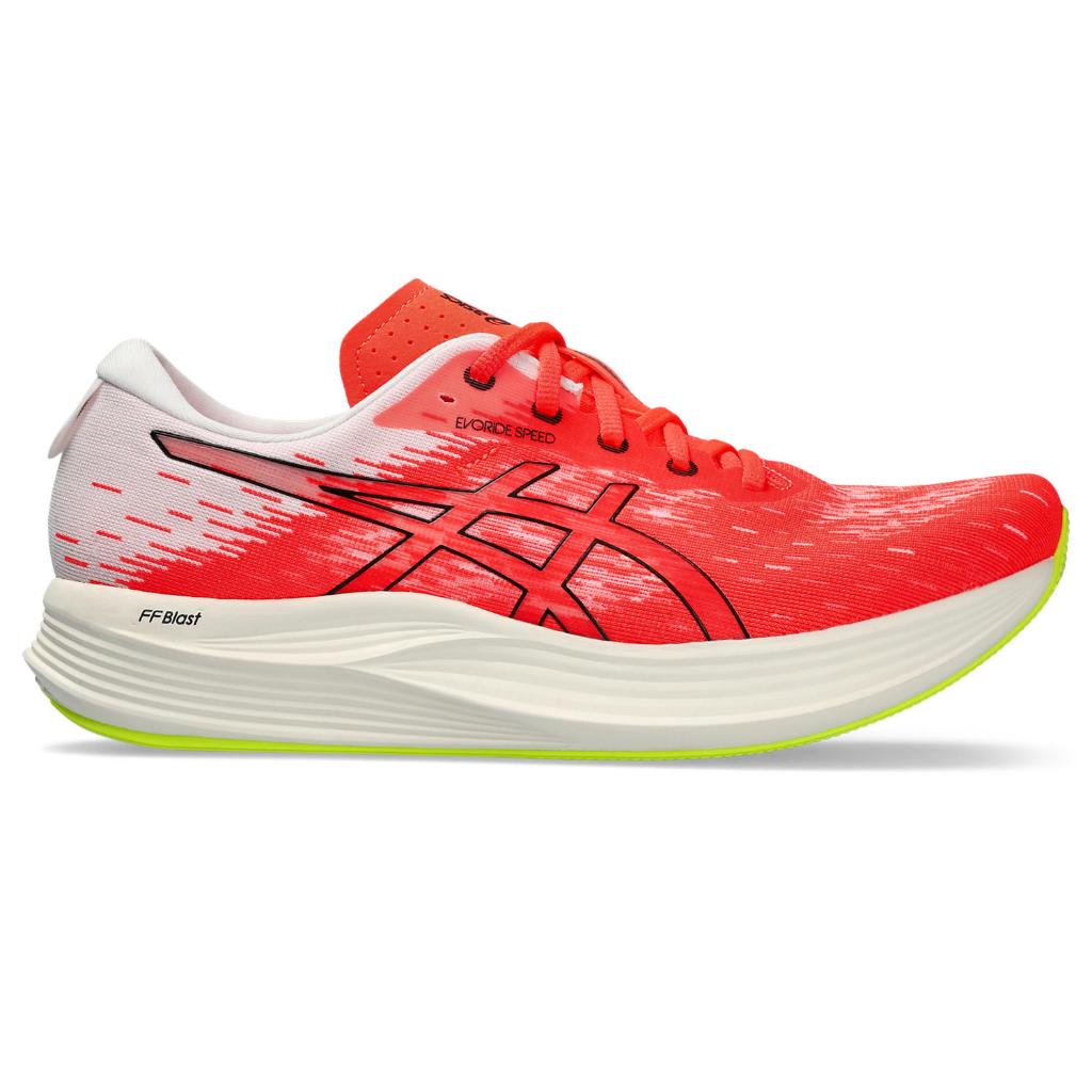 ASICS : 1011B789.600 EvoRide SPEED 2 MEN RUNNING ผู้ชาย รองเท้าวิ่ง ของแท้  SUNRISE RED/BLACK