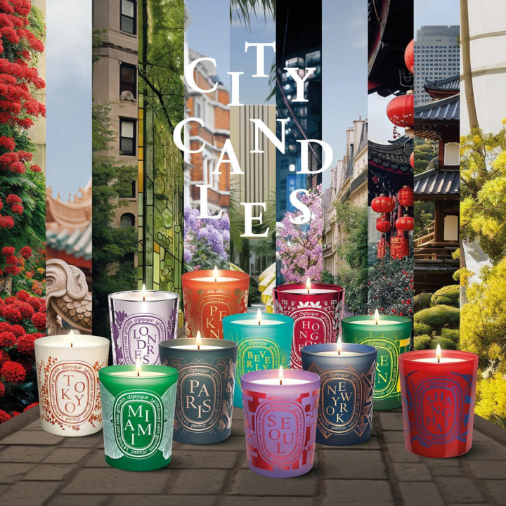 Diptyque City Candles Collection paris / london เทียนหอมที่จะทำให้คุณคิดถึงกลิ่นการเดินทาง