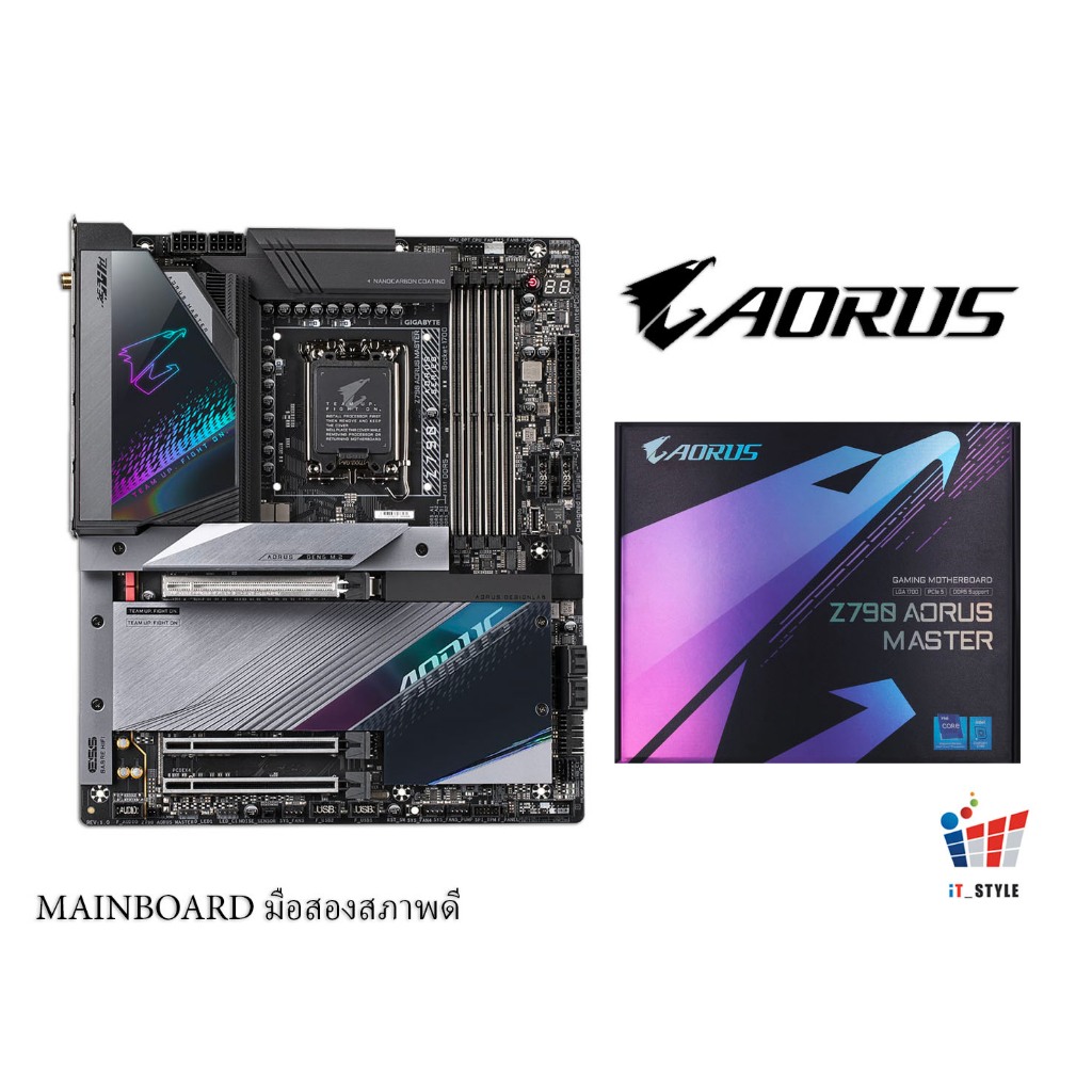 MAINBOARD (เมนบอร์ด) GIGABYTE Z790 AORUS MASTER LGA 1700