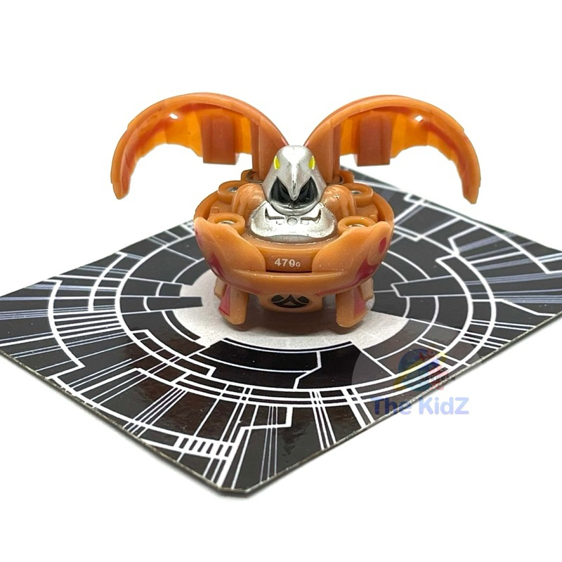 บาคุกัน Bakugan Battle Brawlers Red Brown Pyrus Bakuflip Ravenoid