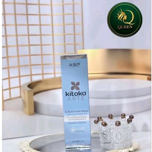 Kitoko Arte Curl Booster cream 150ml ครีมดูแลและบำรุงลอนผม ป้องกันผมชี้ฟู