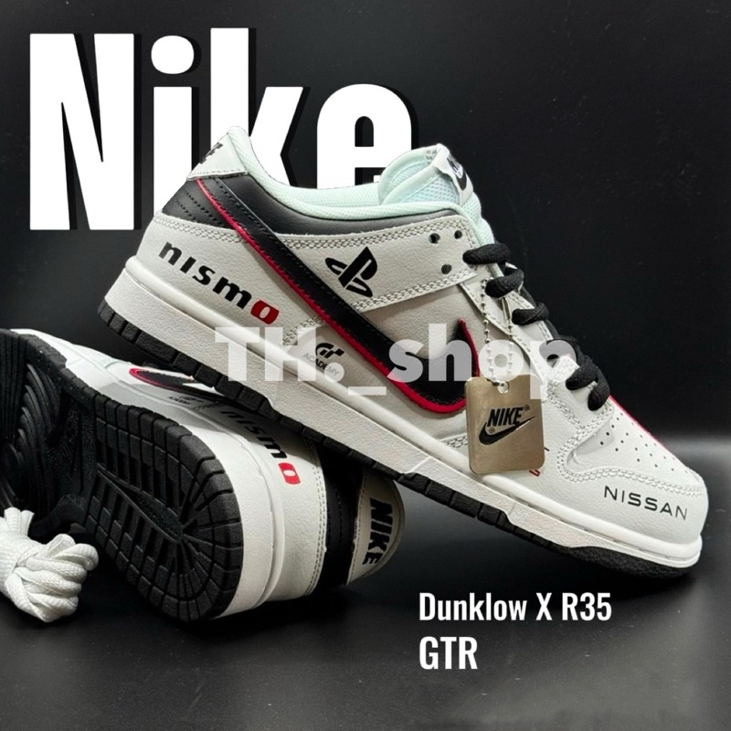 เข้าใหม่ รองเท้าผ้าใบใบ Dunk Low X R35 GTR