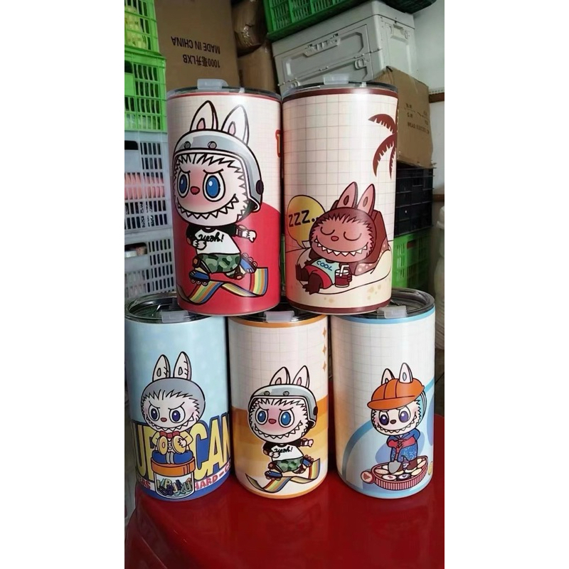 แก้วเก็บความเย็น Labubu ขนาด 600 ml