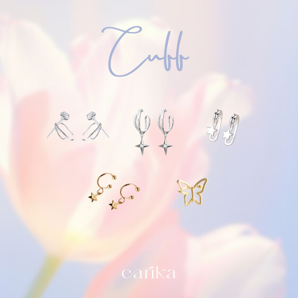 earika.earrings - ear cuff collection ต่างหูหนีบปรับขนาดได้