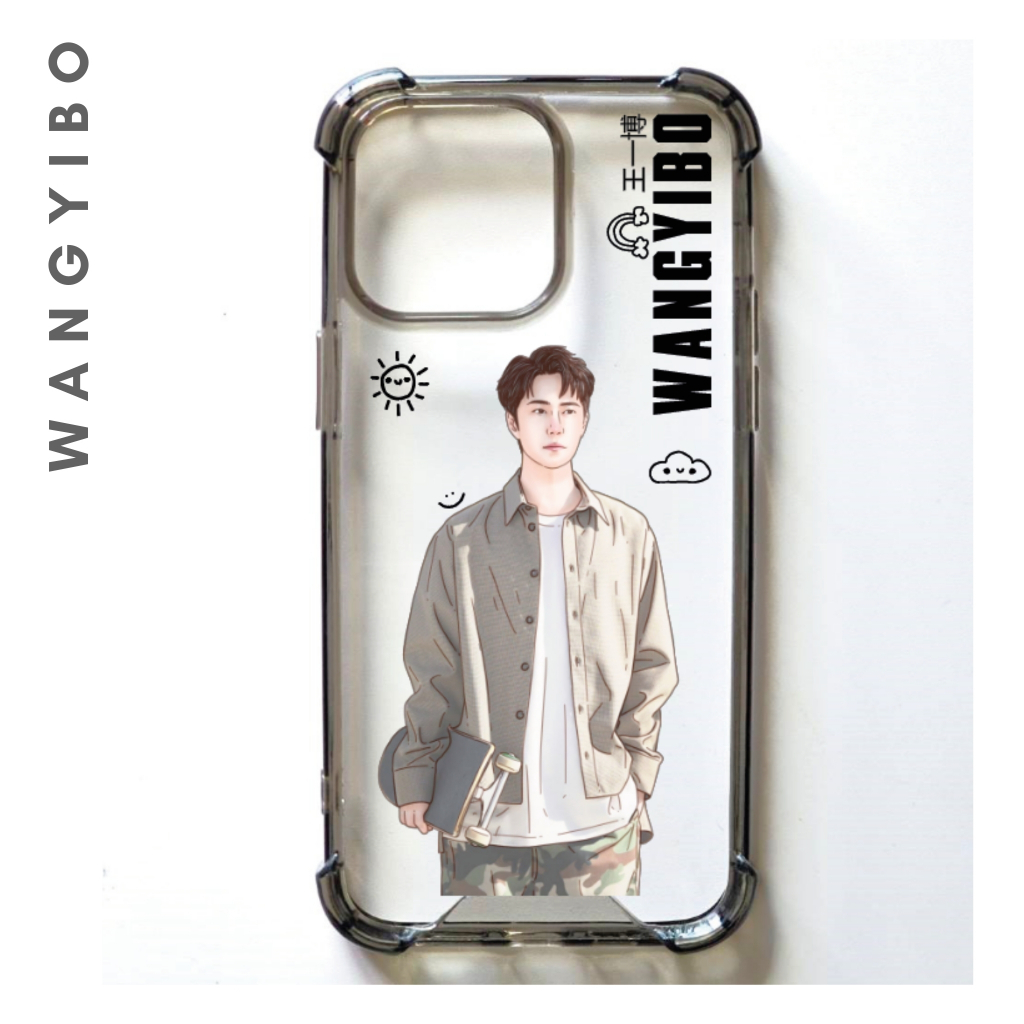 WD2. เคสสกรีนรูปวาด Wang Yibo : WangYibo : หวังอี้ป๋อ : ดาราจีน : นักแสดงจีน : ซีรี่ย์ : ซีรี่ย์จีน ราคา ถูกที่สุด ดีลบีเคเค แกลเลอรีภาพที่ 2