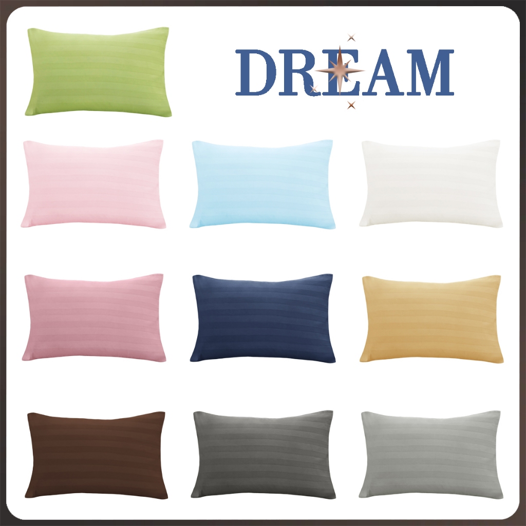 D-ream ปลอกหมอน หมอนหนุน นุ่มหนุนสบาย Pillow Case（19x29นิ้ว）