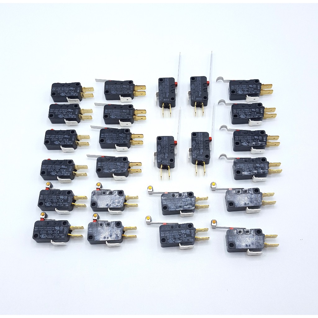 สวิทซ์์ OMRON ไมโครสวิทซ์ ## D3V-16-1C4,D3V-162-1C4,D3V-163-1C4,D3V-164-1C4,D3V-165-1C4,D3V-166-1C4