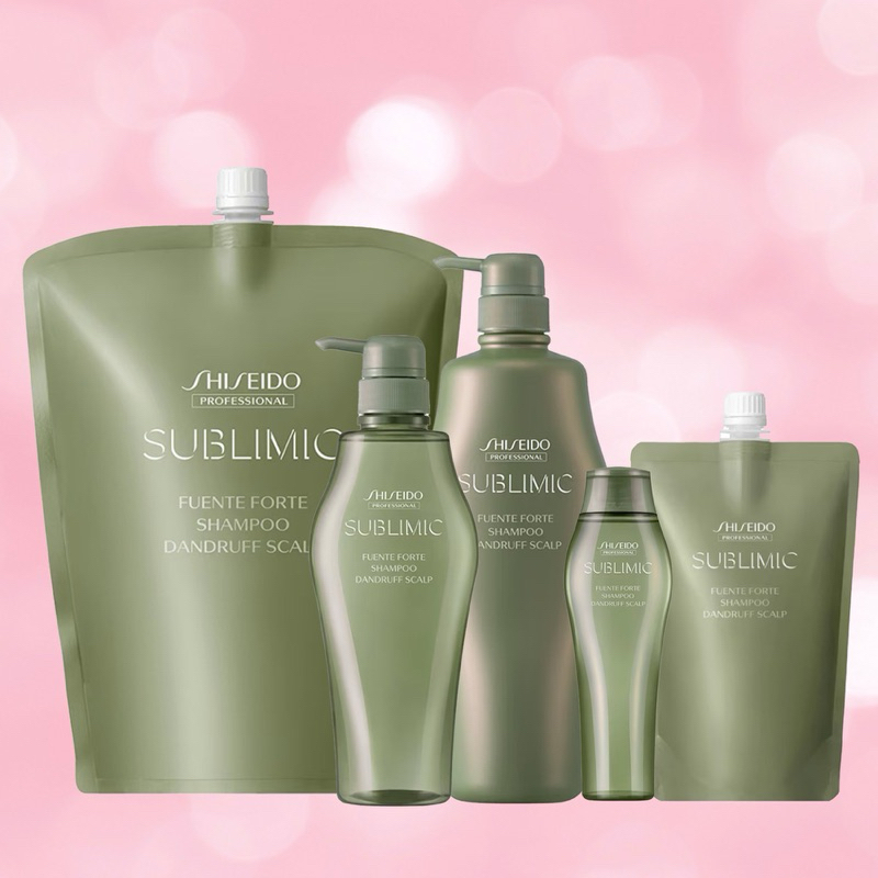 SHISEIDO SUBLIMIC FUENTE FORTE Dandruff Scalp แชมพู สำหรับหนังศีรษะมีรังแค