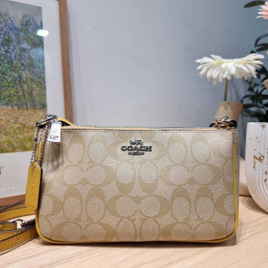 กระเป๋าสะพาย COACH F58321 TOP HANDLE POUCH